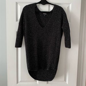 Express Black Sparkle Sweater